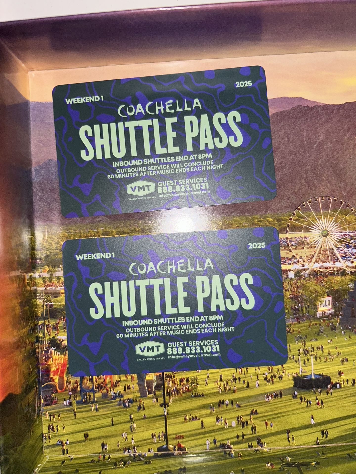 Coachella Weekend 1 2025 Shuttle Passes