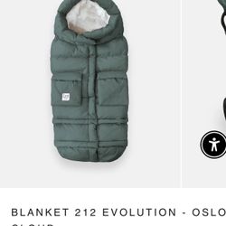 Brand New 7 Am Oslo Cloud Stroller Muff
