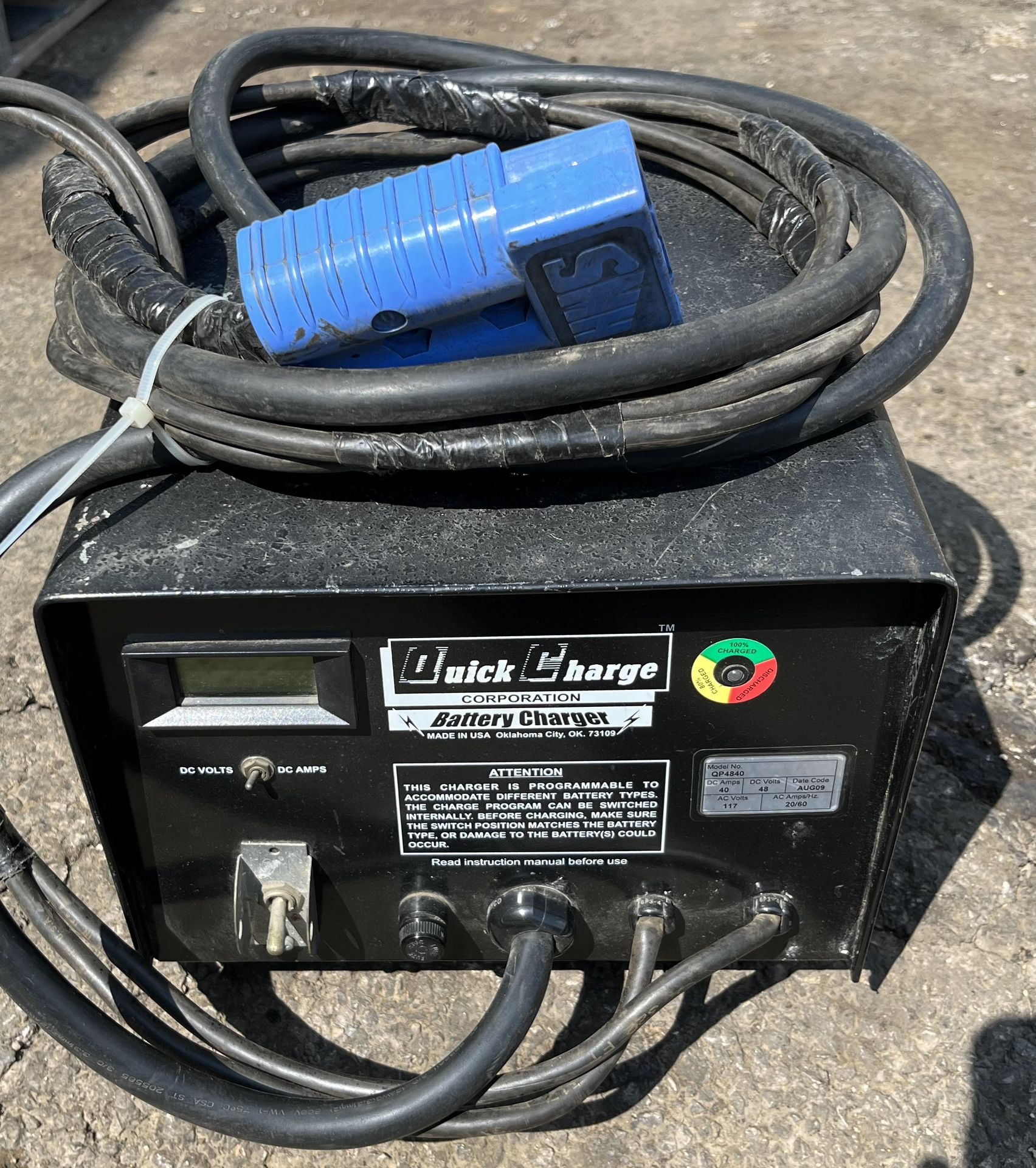 Quick Charge Forklift Battery Charger
