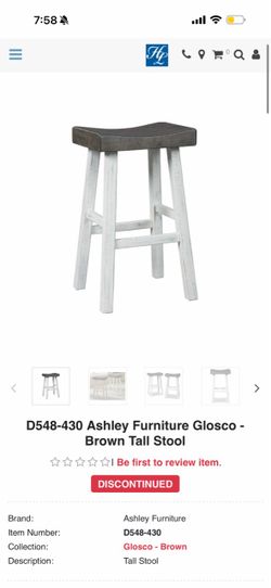 Ashley Furniture Bar Stools (2)