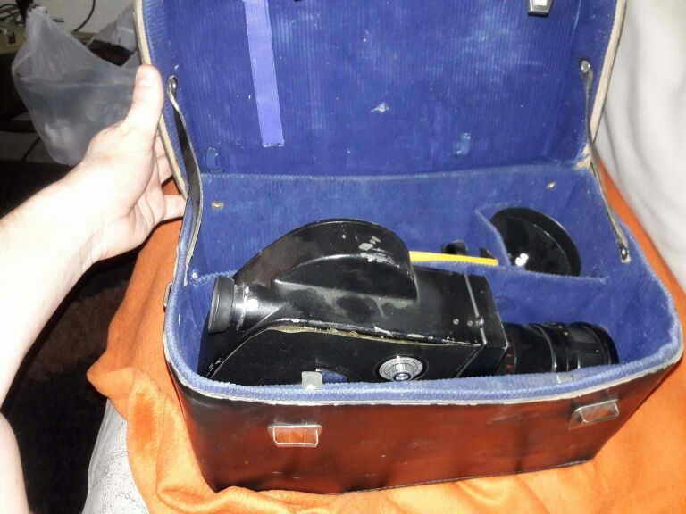 Zenith Kpachorpck-3 Film Camera Vintage Cinema Russia 16mm Movie KRASNOGORSK