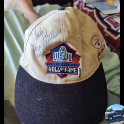 Collectible SIGNED Hat By John Stallworth 