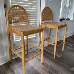 Cane chairs 