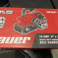 Bauer 10 Amp 4”x24”  Heavy Duty Variable Belt Sander