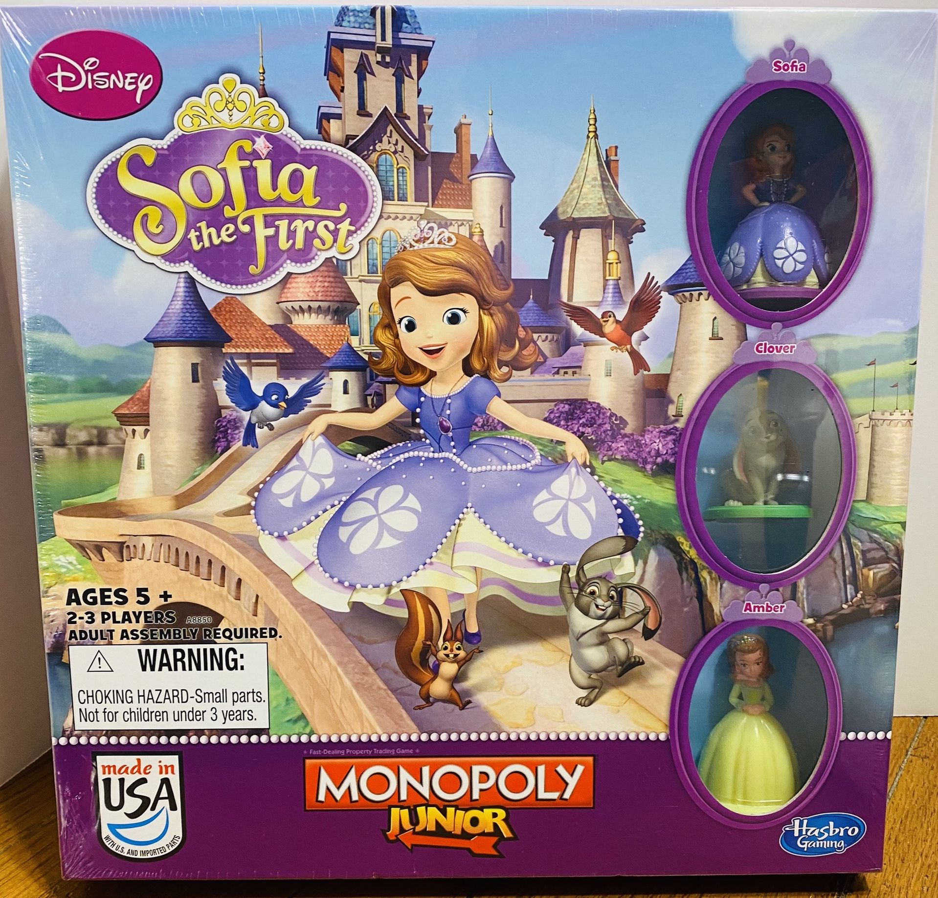 Sofia the First Monopoly Junior Game