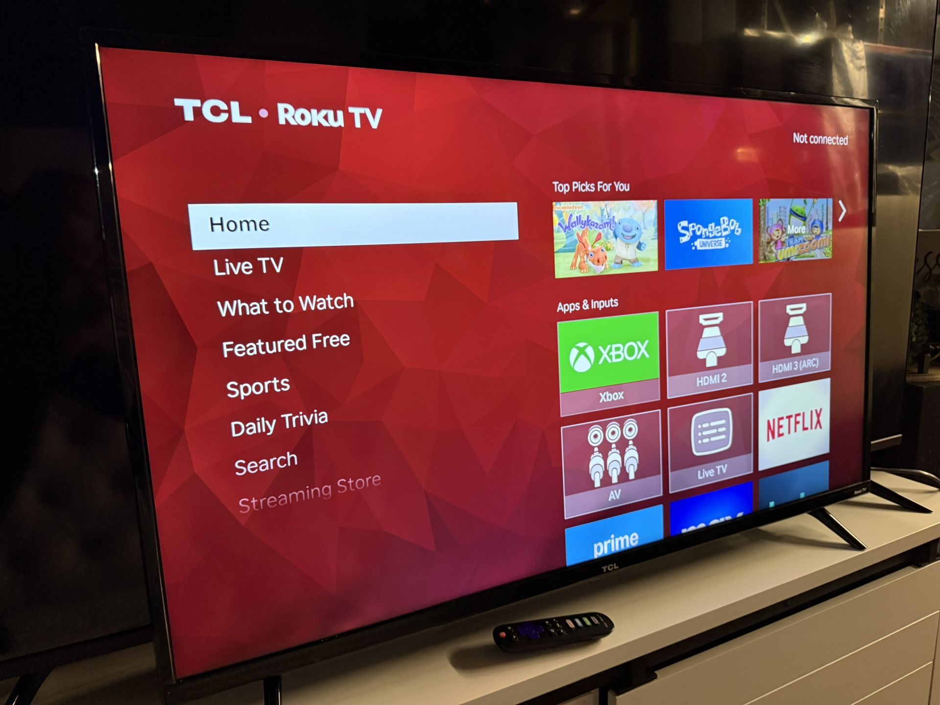 TCL Smart Roku Tv 43”