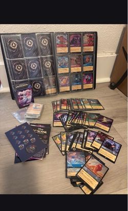 Disney Lorcana cards collection
