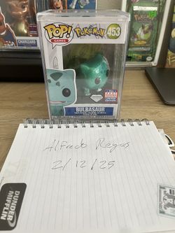 Bulbasaur Diamond Funko With Hardstack