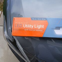 Winplus LED Utility Light with Motion Sensor 45 in. - Easy Plug-in and Mount