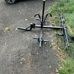 Foldable 4 Bike Carrier 2” Hitch