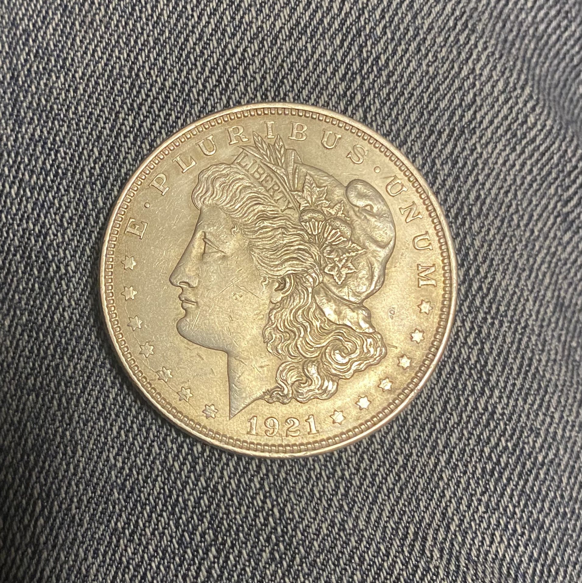 1921 Morgan Silver Dollar