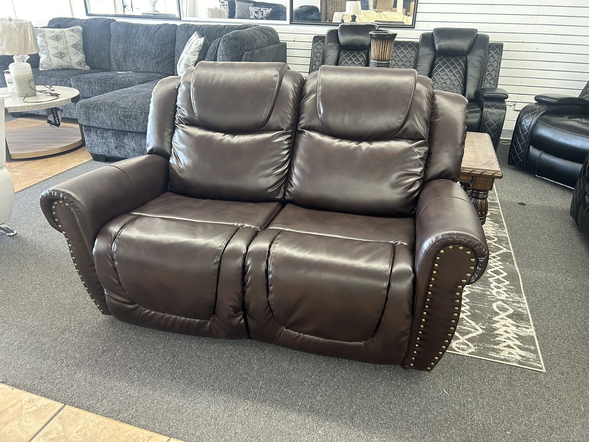 Double Reclining Loveseat Was $499 Now Only $125