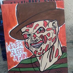 Hand Painted Freddy Cougar