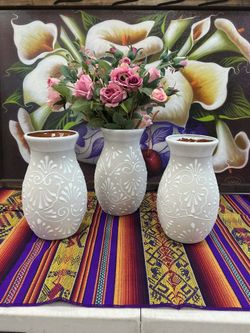 💥Talavera flowers vase💥 $25 each.  12031 Firestone Blvd Norwalk ca 90650.