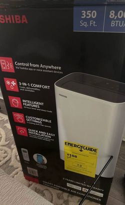 Toshiba air portable air conditioning