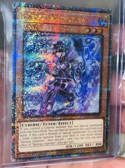 Yugioh! Backup @Ignister - ALIN-EN002 -Quarter Century Secret Rare - 1st Edition