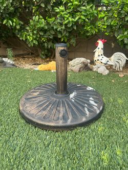 26LBS Umbrella Base Stand Color: Bronze