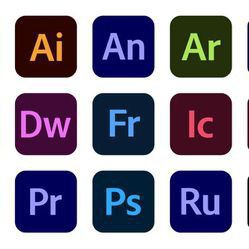 Adobe Software For Mac And Windows, Photoshop CC , Illustrator, InDesign, Audition, After Effects, Microsoft Office, Final Cut Pro X & more 