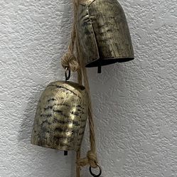 Copper Coated Metal Bells Wind Chimes 