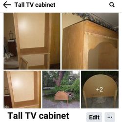 Vintage High Armoire 