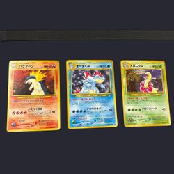 Pokémon Typhlosion, Feraligatr, Meganium (BUNDLE)