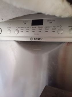 Bosch dishwasher