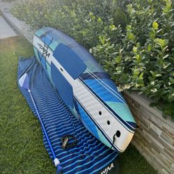 WAVESTORM 9ft6 SUP Kayak Hybrid Stand Up Paddleboard Foam Soft Top SUP for Adults and Kids of All Levels of Paddling Kayak,Blue