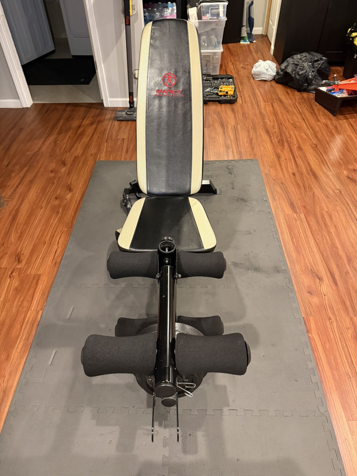 Marcy Diamond Elite Weight Bench with Leg Extension