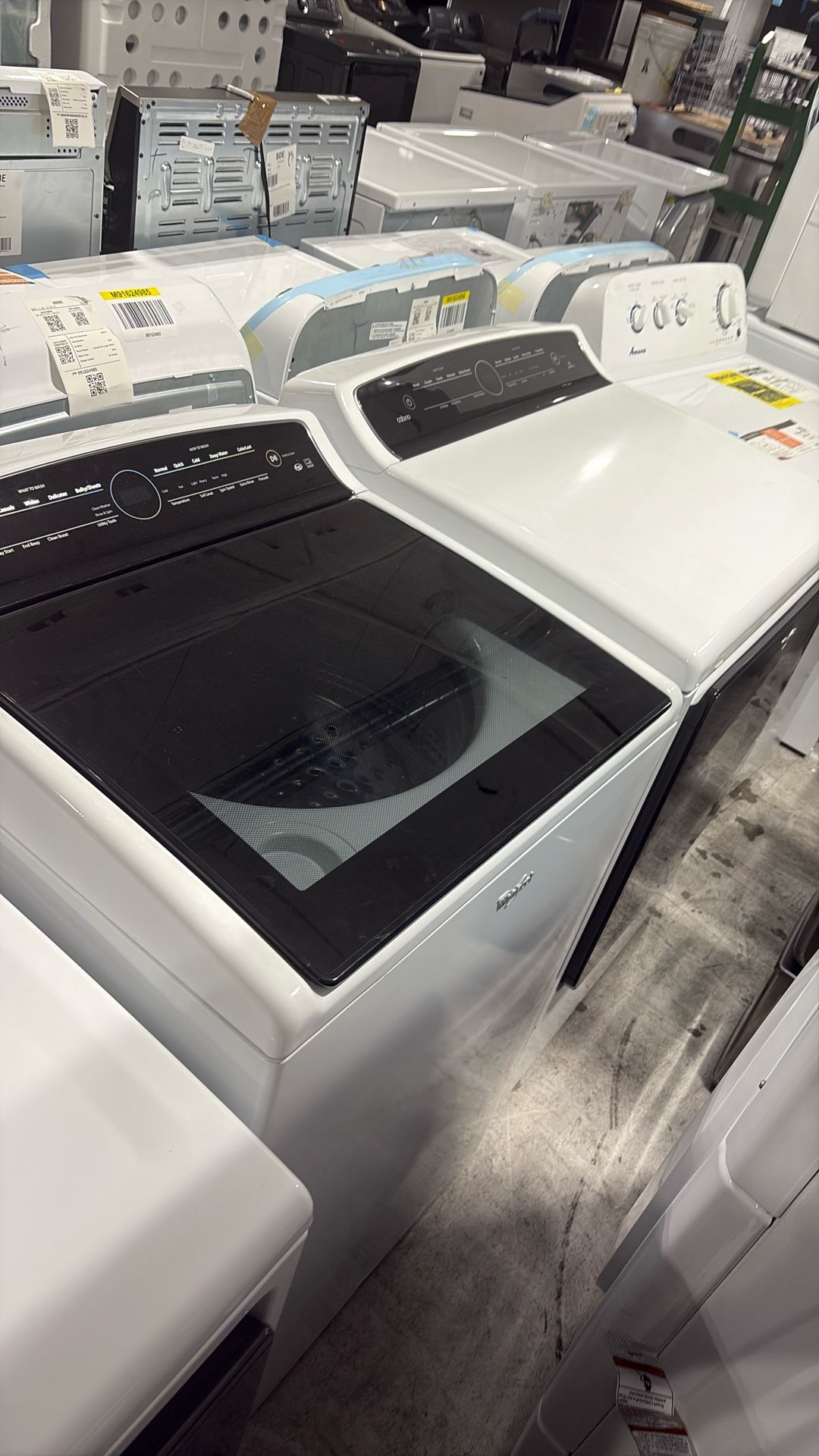 Whirlpool Top Load Washer And Electric Dryer