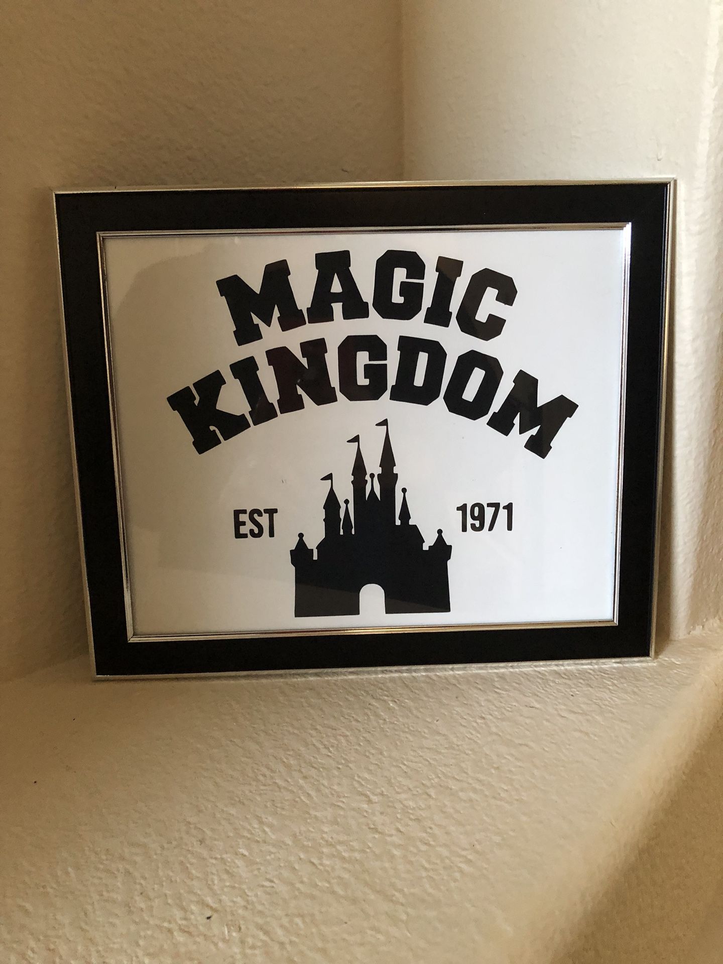 Silhouette picture, 8 x 10