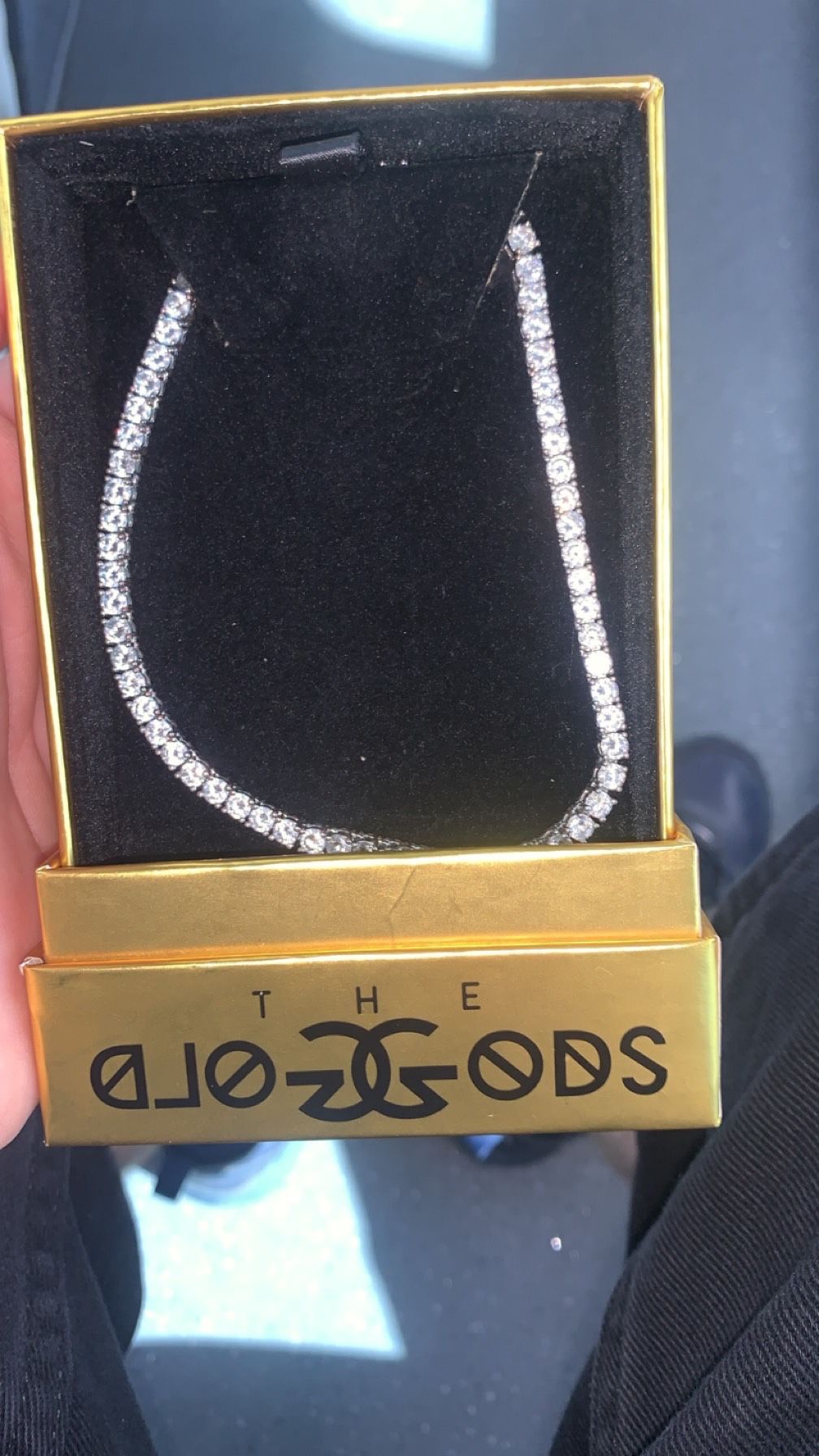 💎💎4mm 22” Lab-Grown Diamond Tennis Chain – Lifetime Warranty – Gently Worn 💎💎
