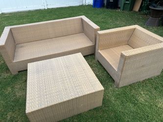 Patio sofa