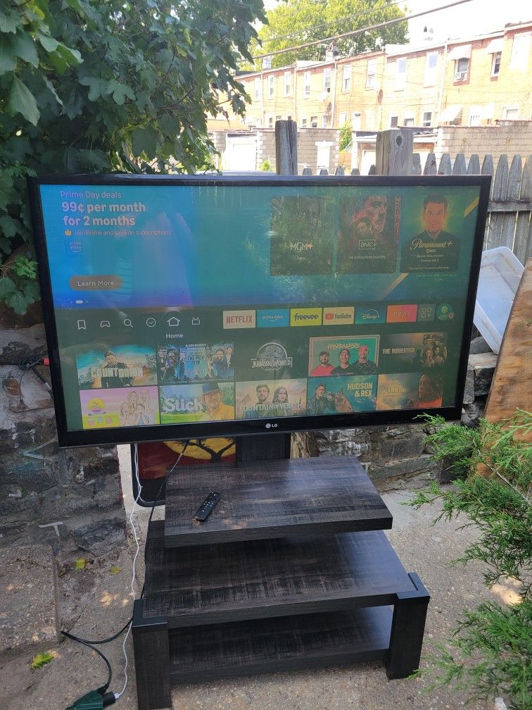 Lg Plasma TV 60in With Amazon Firestick