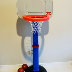 Little Tike Adjustable Basketball Hoop