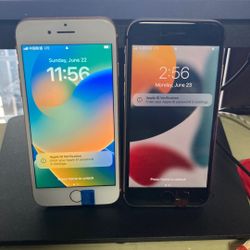2pcs For iPhone 8 black，Gold 