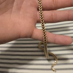 gold chain 18" inches 