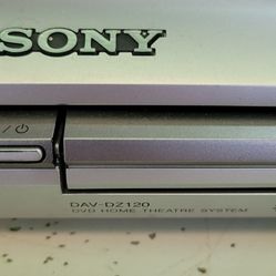 Sony DAV-DZ120 Home Theater Receiver + Remote & Proprietary Wires