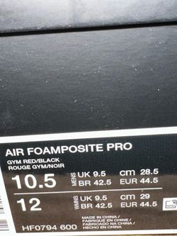 Men’s foam
