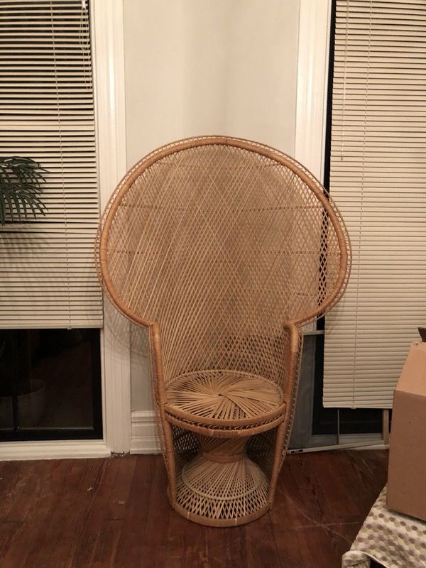 Wicker Tall Princess Chair For In Richmond Va Offerup Wicker Tall Princess Chair Richmond Va