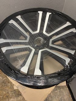Rims wheels 26 inch rims black and silver brass