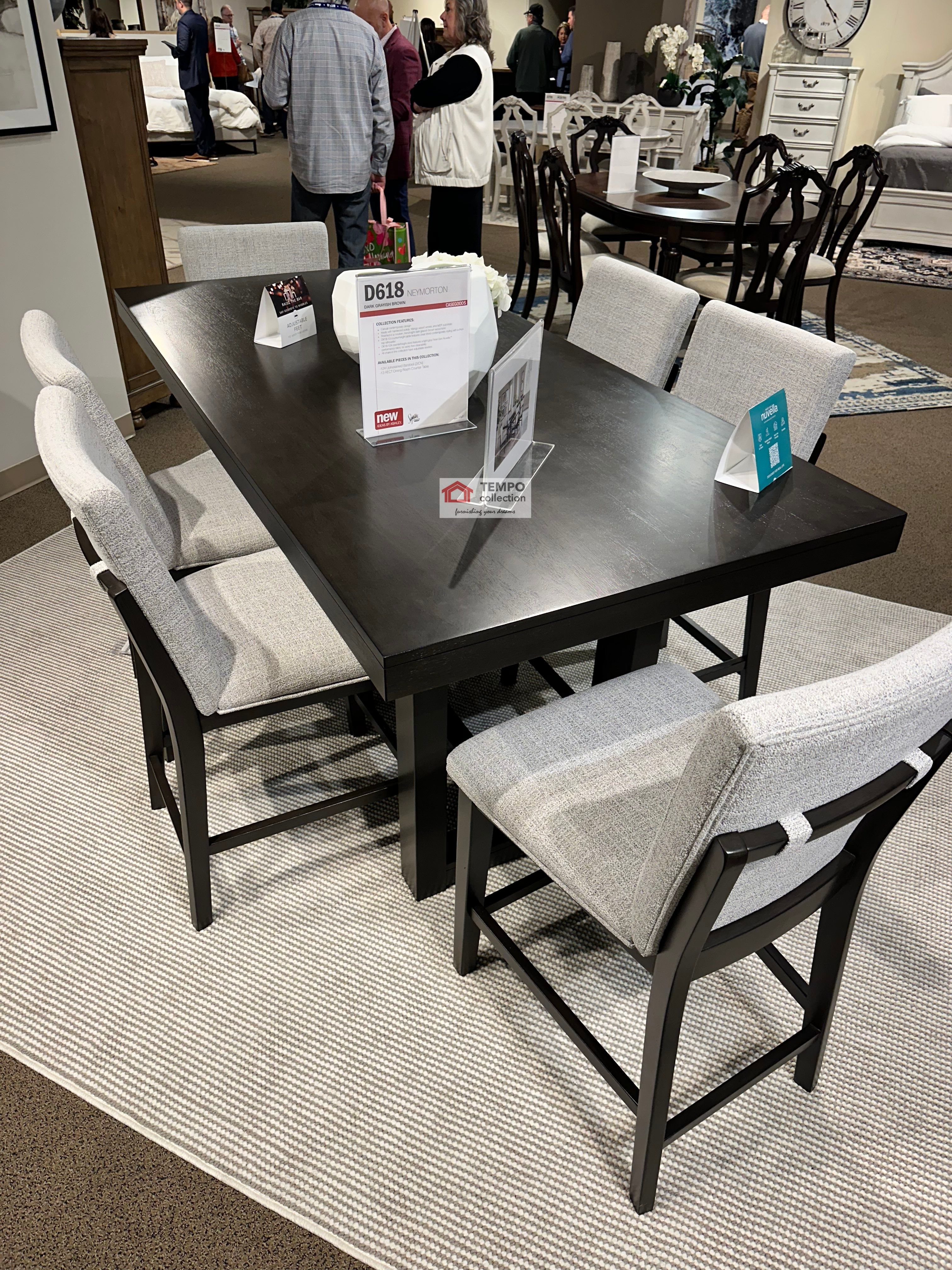 Dining Table Set 7 PC COUNTER HEIGHT