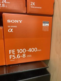 Sony FE 100-400 F5.6-8