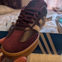 Adidas Sambas Burgundy 9.5