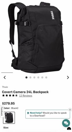 Thule camera laptop backpack