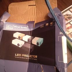 Projector Used For Games Or Movies 