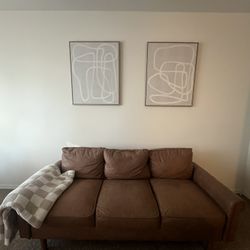 Brown Sofa Excellent Condition 