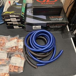 Car audio Cable And Install Accessories 