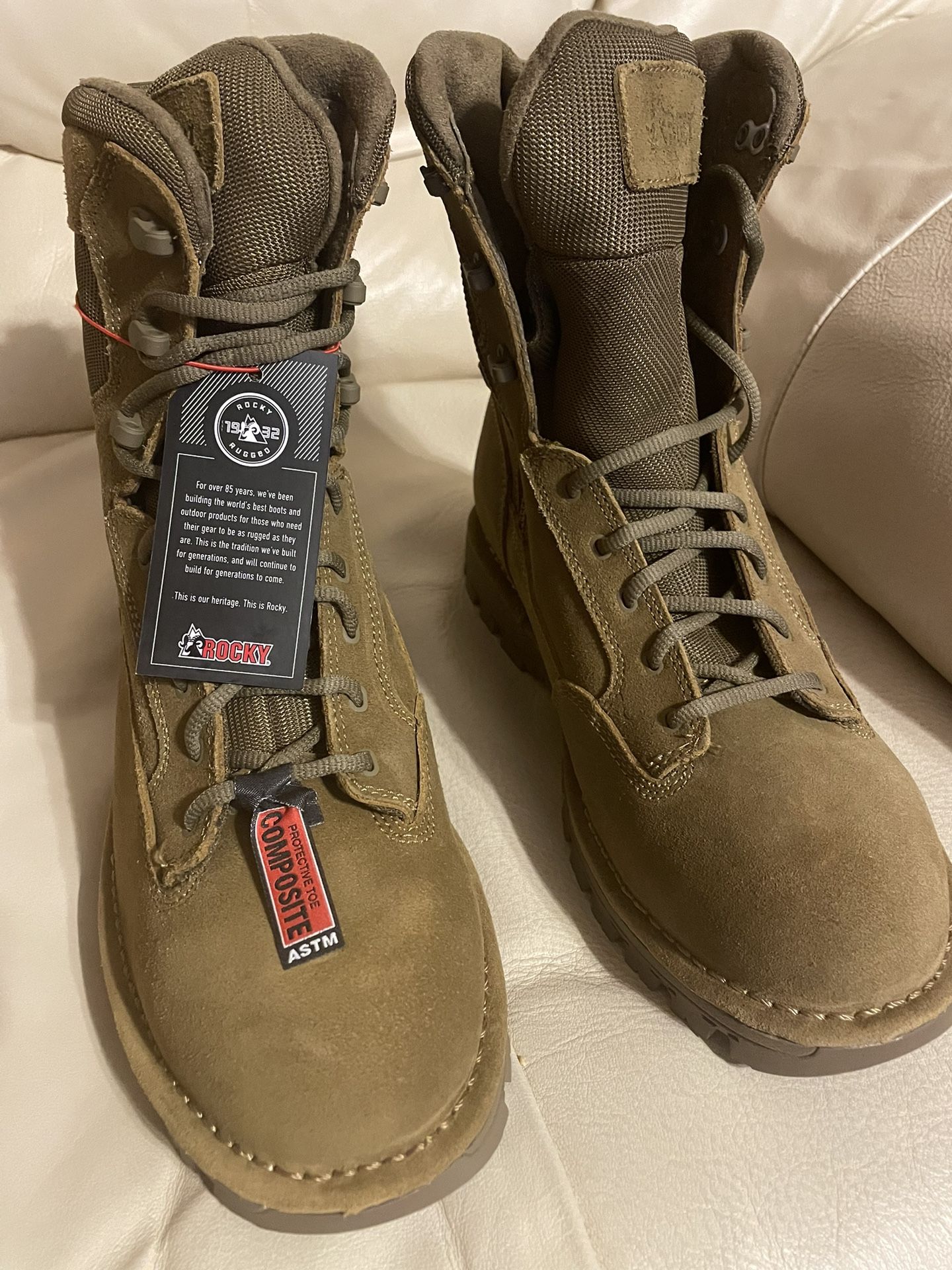 ROCKY PORTLAND 8" SIDE ZIP COMPOSITE