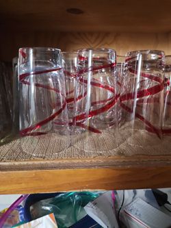 Pier One Twelve ounce Drinking Glasses 8
