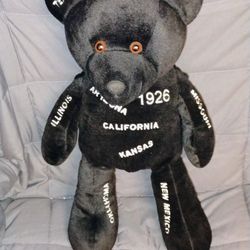 Route 66 Bear Plush Timeless Toys Vintage 2000 18 Inches Stuffed Animal Vintage